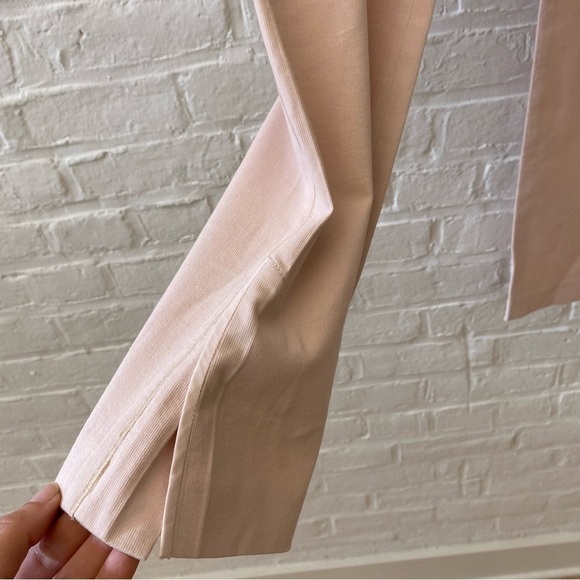 Isabel Marant || Ovida Side Slit Pants Cropped Trousers Cream Blush 40 - Picture 4 of 12